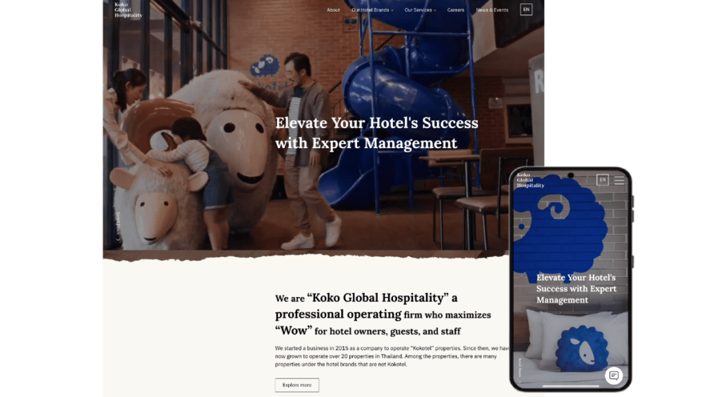 Elevate Your Hotel's Success: Koko Global Hospitality Launches New Website for Hotel Owners
