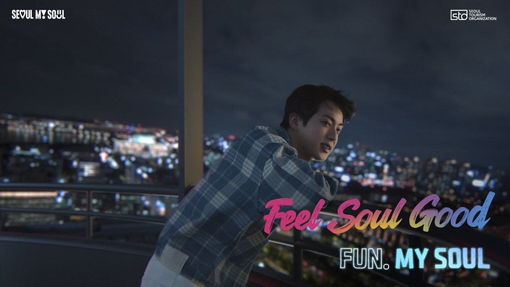 Seoul Tourism Promotional Video “Feel Soul Good” Featuring BTS’ Jin – LOVE. MY SOUL 
